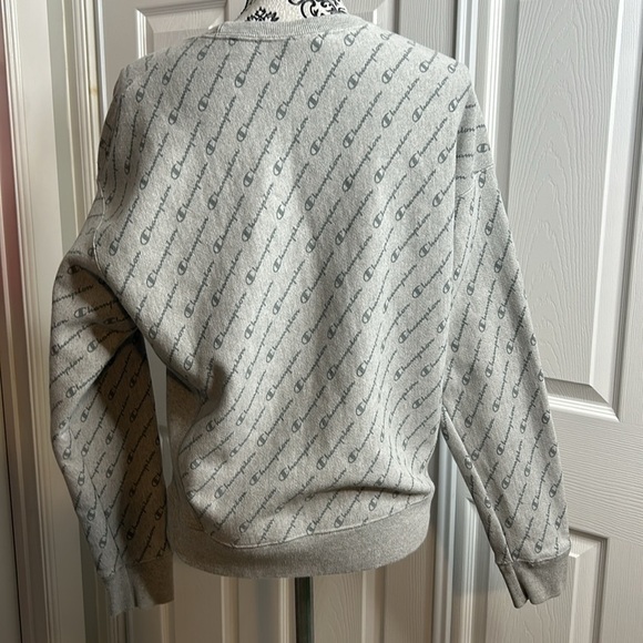 Champion Reverse Weave Gray Pullover L READ - Picture 4 of 5